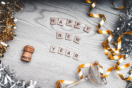 Happy New Year Lettering Photo thumbnail