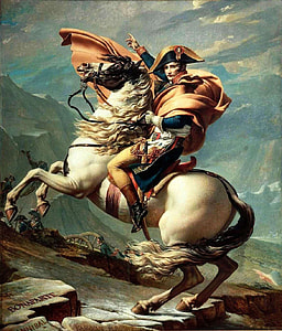 painting of man in traditional suit riding horse thumbnail