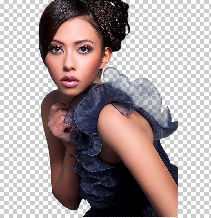 Centerblog Woman Long Hair Black White Woman Png Clipart Free