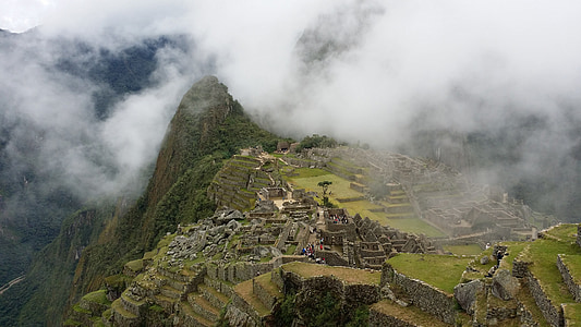 Machu Picchu, Peru during cloudy daytime thumbnail