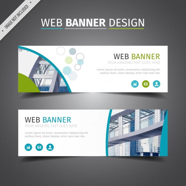 Red Web Banner Design Eps File Free Graphics Uihere