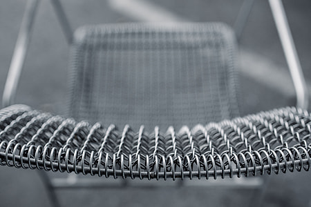 Retro Metal Dining Chair thumbnail
