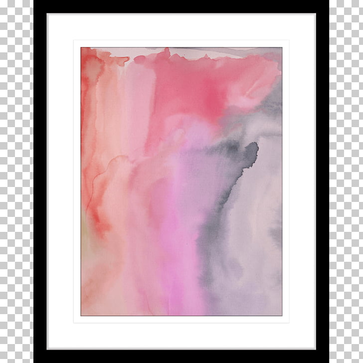 Art Poster Watercolor Painting Portrait Vintage Print Watercolour