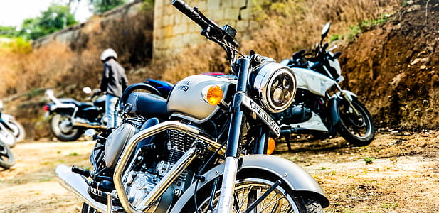 Close-up Photography of Motorcycle thumbnail