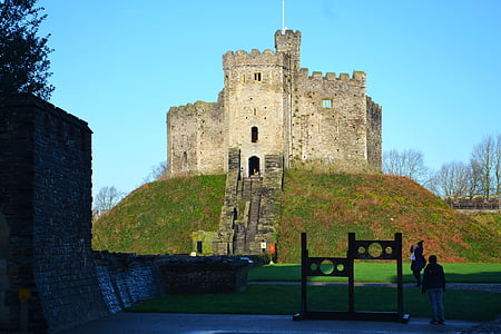 people walking near castle thumbnail