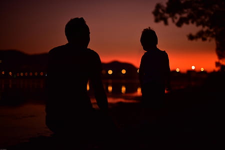 Silhouette of Two People thumbnail
