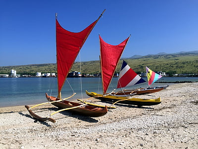 two boats on seashore thumbnail