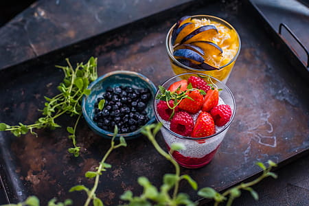 Strawberries, Blackberries, And Sliced Fruits thumbnail