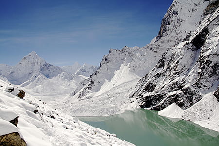landscape photo of snow covered mountain thumbnail