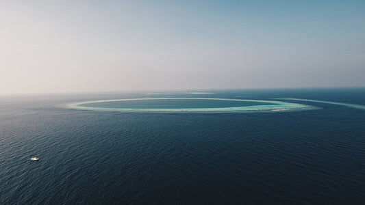 aerial photography of sea at daytime thumbnail