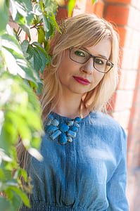 women's blue top thumbnail
