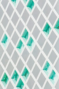 white, gray, and green diamond digital wallpaper thumbnail