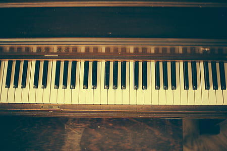 vintage, piano, keyboard, keys thumbnail