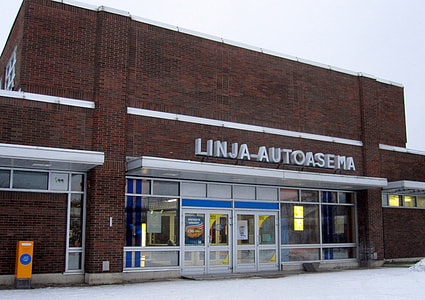 The Oulu Bus Station in Finland thumbnail