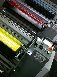 black and grey tarpaulin printer thumbnail