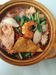 soup dish with vegetables and shrimp thumbnail