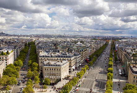 aerial photography of city structures thumbnail