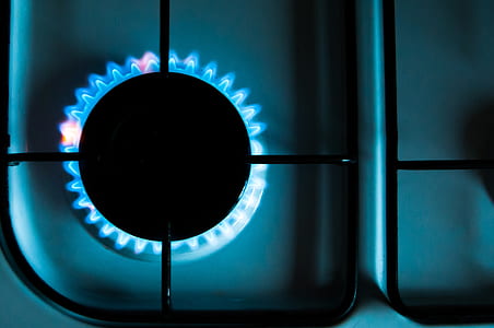 close-up photo of gas stove with fire thumbnail
