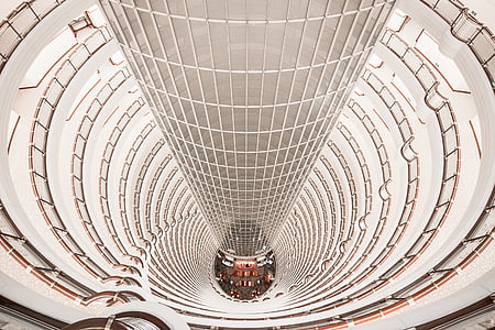interior architectural photo of high-rise building atrium thumbnail