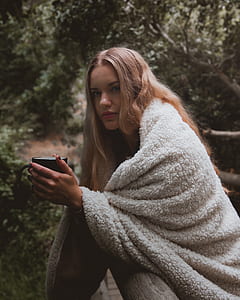 cold, nature, person, woman thumbnail
