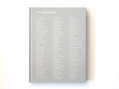 closeup photo of The Unsplash Book thumbnail