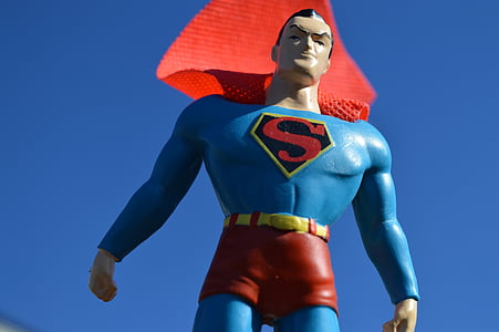 depth photograph of Superman figurine thumbnail