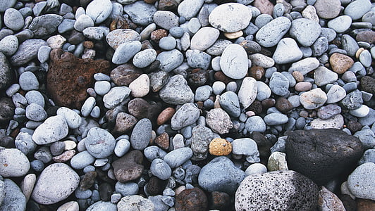 gray, white, and black stone pebbles thumbnail