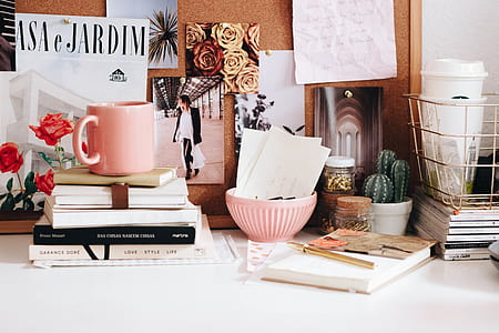 book and mug on table thumbnail