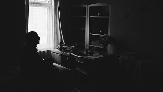 Person Laughing in Living Room thumbnail