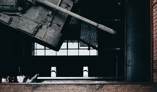 Abandoned, tank, House Of Terror Museum, old thumbnail