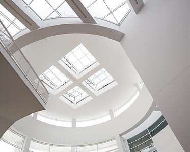 low angle photography of building ceilings thumbnail