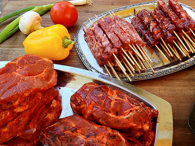 meat barbecue on table thumbnail