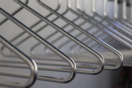 silver clothes hangers thumbnail