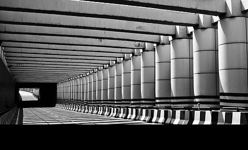 gray concrete tunnel thumbnail