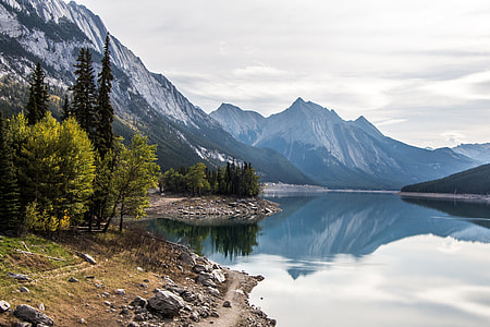 body of water and a view of a mountain thumbnail