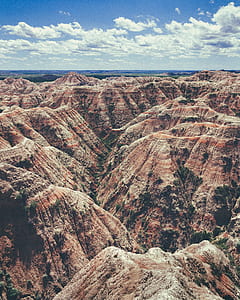 brown mountain range during daytime thumbnail