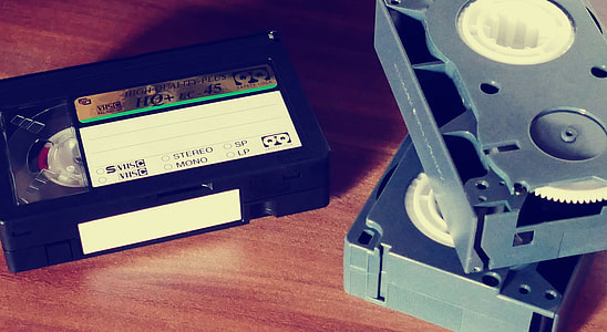 three VHS tapes thumbnail