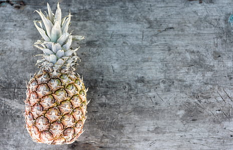 pineapple on gray surface thumbnail