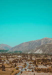 aerial photography of mountain thumbnail