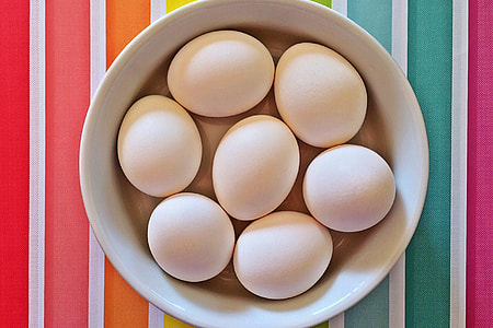 Easter eggs in a bowl thumbnail