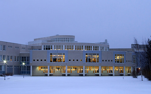 Oulu University Pegasus Library in Linnanmaa, Finland thumbnail