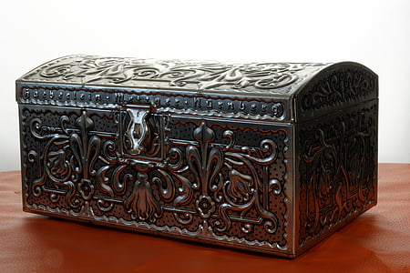 brown metal chest box thumbnail