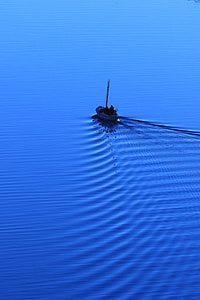 boat on sea with blue background thumbnail