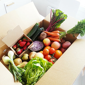 variety of vegetables in box thumbnail