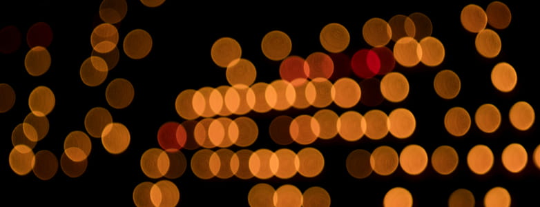 bokeh photo of orange light thumbnail