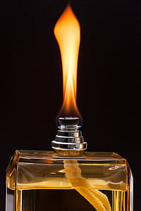 lighted clear glass container thumbnail