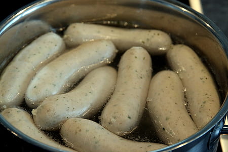 food on the stainless steel cooking pot thumbnail