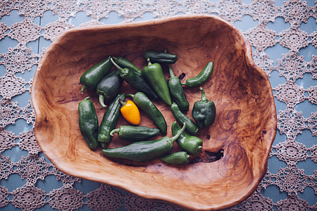 bell peppers on bowl thumbnail