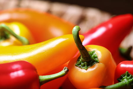 Selective Focus Photography of Red and Orange Chili thumbnail