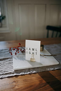 white printer paper near red flower decors thumbnail